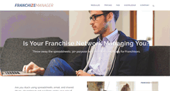 Desktop Screenshot of franchizemanager.com